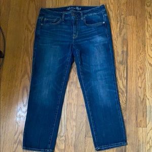 AE Boy Fit Cropped Stretch Jeans